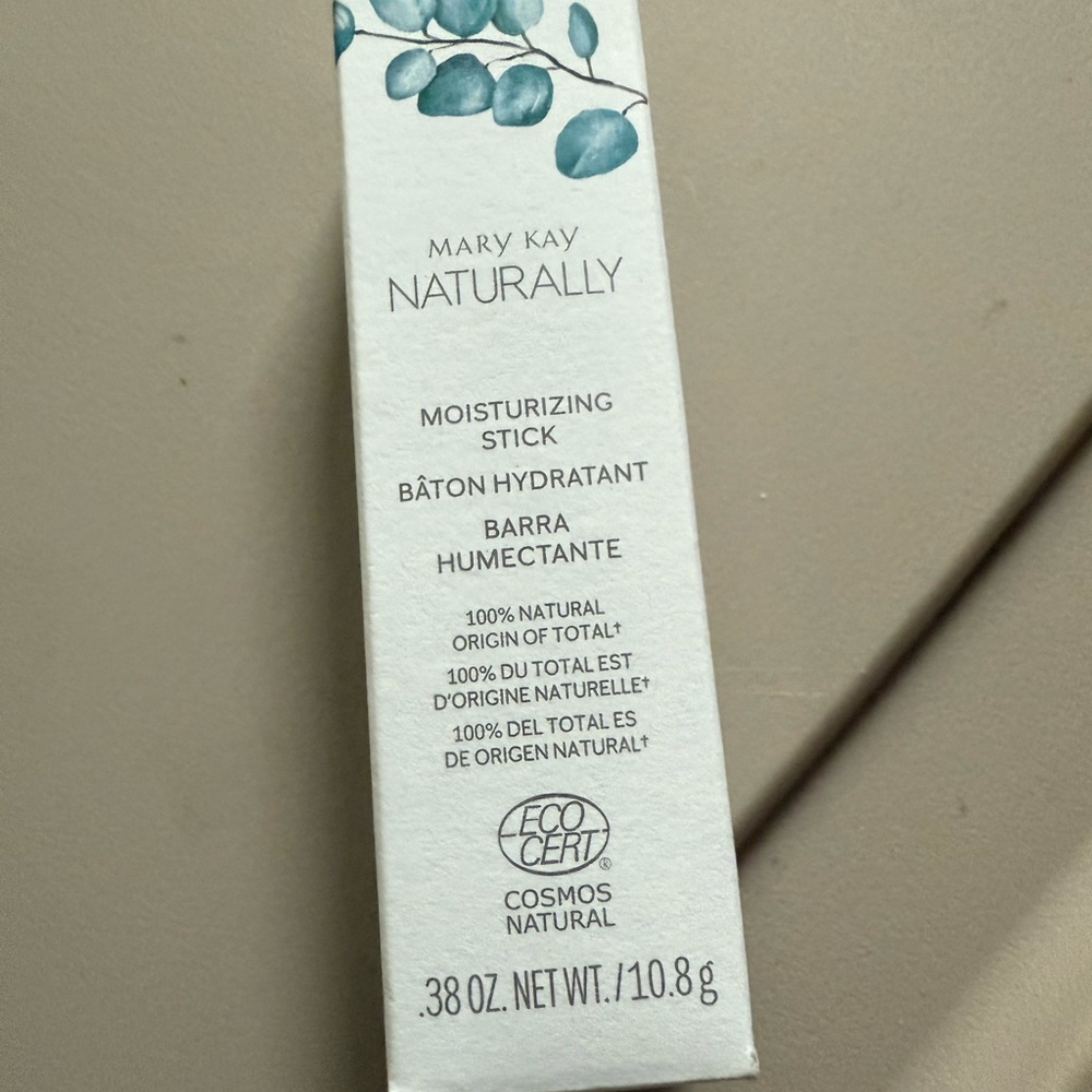 Mary Kay Naturally Moisturizing Stick - White and Blue